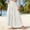 White, variant on Tqcoqu Women's High Waist Flowy Maxi Skirt Pleated Casual Long Skirt with Pockets,Gray,Women's S-XXL