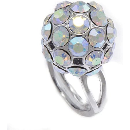 Glitzy CZ Swarovski Ladies Bridal Ring RL235 (6)