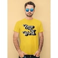 thumbnail image 2 of Know Your Worth Slogan T-Shirt Men -Image by Shutterstock, Male Medium, 2 of 4