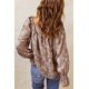 thumbnail image 1 of ABPHQTO Blusa de Mujer Cuello Cuadrado Kaki Textura Floral, 1 of 5