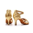thumbnail image 3 of Zapatos de baile Rosefinch para mujer Latin Ballroom Salsa Gold, 3 of 7