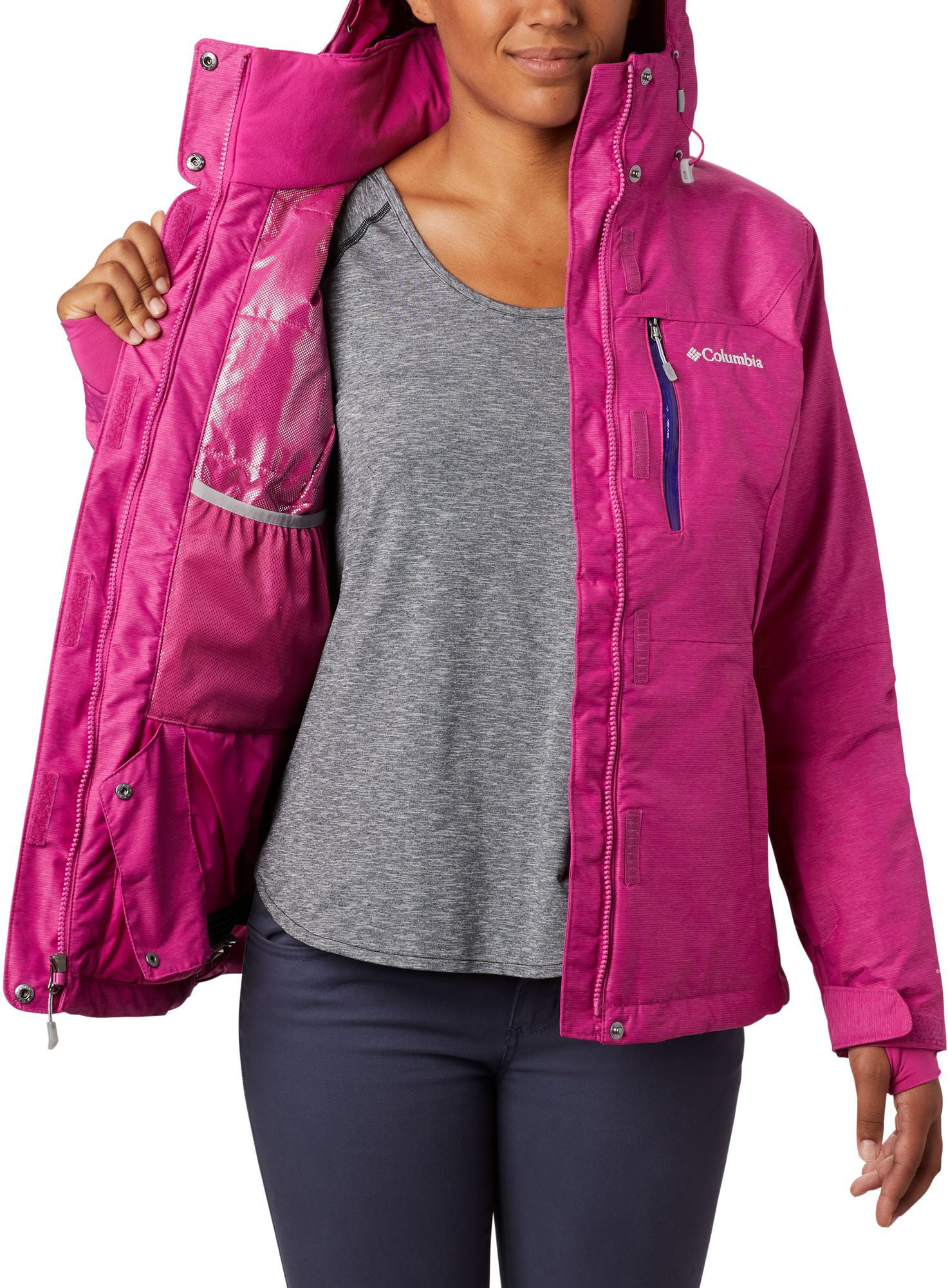 women's alpine omni heat jacket