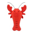 thumbnail image 1 of Juguete para masticar perro jinwen chirriante de felpa forma animal Cangrejo rojo, 1 of 8