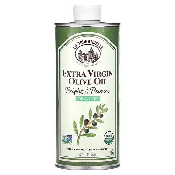 La Tourangelle, Organic Extra Virgin Olive Oil, 25.4 fl oz Pack of 3