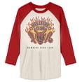 thumbnail image 3 of Stranger Things Hellfire Club Adult Raglan Tee-M, 3 of 3