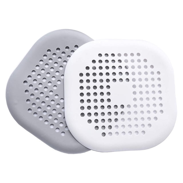 2 uds cubiertas de drenaje de ducha, tapón de drenaje para bañera con ventosa para baño y cocina