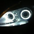 thumbnail image 4 of Gwong Autos 2 unids / set 9-14V COB LED Angel Eyes Auto Auto Vehículo Anillos Cabeza Lámpara de bombilla Gwong 24004302, 4 of 6
