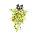 thumbnail image 4 of Corona de Lágrima de Flores Artificiales, Accesorio para Fotos de Primavera Y Verano, Decoración Colgante Reutilizable para Oficina, Interior, Exterio Amarillo, 4 of 8
