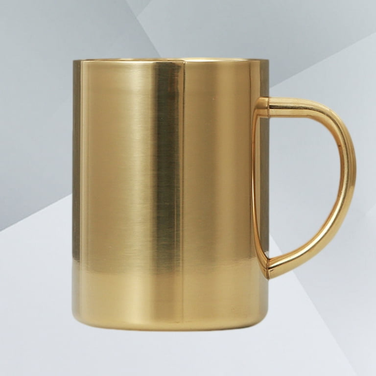 Double Wall Stainless Steel Coffee Mug 300ml Portable Termo Cup