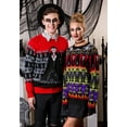thumbnail image 5 of Adult Classic Horror Monsters Fair Isle Halloween Sweater, 5 of 6