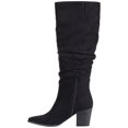 thumbnail image 2 of Sun + Stone Womens      Zip Up Pointed Toe Knee-High Boots, 2 of 4