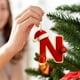 thumbnail image 4 of Colgante de Árbol de Navidad Acrílico 2D con Inicial | Adorno con Nombre de Familia y Alfabeto de 26 Letras | Decoración Navideña de Doble Cara para Fiestas de Navidad, Cumpleaños y San Valentín, 4 of 5