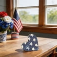 thumbnail image 5 of Chmadoxn 4th of July Decorations,Patriotic Decorations Patriotic Wooden Heart Americanas Decor Independence Day Table Centerpiece 4th Of July Crafts Wood, 5 of 6