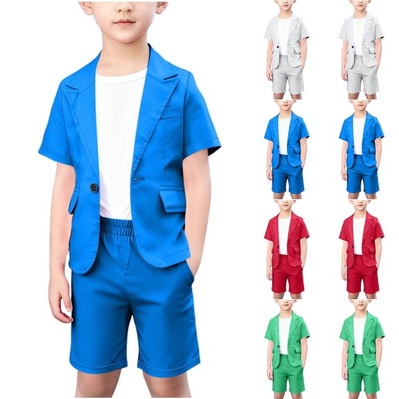 THDHVS Boys Suit,Toddler Boy Outfits,Solid Color Vest Set with Pants and Bow Tie 3 Piece for Kids Formal Party Outfit and Special Event 3-4 Years