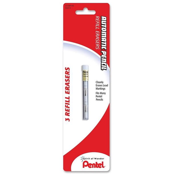 Bic Corporation MP48BK Pencil Eraser Refills, Z21, 3 & Tube - Walmart.ca