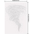 thumbnail image 2 of Tornado Heat Transfer Rhinestones Tornado Iron On Transfers Heat Transfer Stickers Iron on Decals Bling Rhinestone Patches for T-Shirt Clothing Tote Bag DIY Art Craft Gifts, 2 of 7