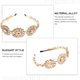 thumbnail image 3 of NUOLUX Accesorio De Con Flor Y Rhinestone Café Para Fiestas Y Ocasiones Especiales, 3 of 4