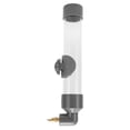 thumbnail image 5 of Botella de agua para animales pequeños, dispensador de alimentador de agua para conejos transparente a prueba de fugas de gran capacidad, dispositivo para beber automático L gris, 5 of 5