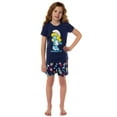 thumbnail image 3 of The Smurfs Smurfette Character Girls' 2 Piece Pajama Loungewear Set with Short Sleeve Sleep Shirt and Shorts Sleepwear, 3 of 7