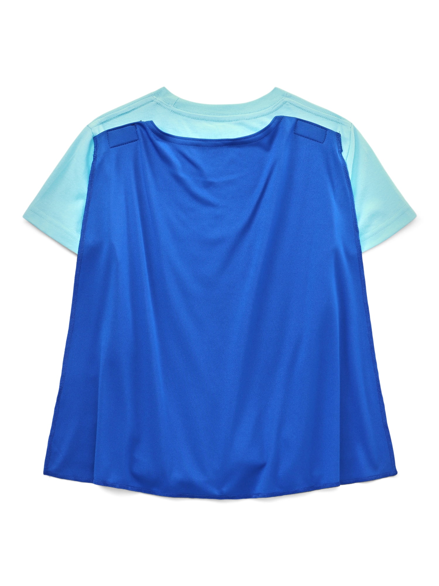 Dogman Boys Costume Cape Short Sleeve T-Shirt, Sizes XS-2XL
