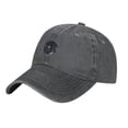 thumbnail image 2 of ZICANCN Adjustable Baseball Cap Women, Trees Moon Star Sky Cloud Hats for Men Adult Washed Cotton Denim Baseball Caps Fashion, Deep Heather, 2 of 8