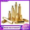 thumbnail image 2 of 10-50pcs Male-Female Hex Brass Motherboard Standoff Hexagonal PCB Support Rack Stud Mount Column Spacing Screw Bolt M2 M2.5M3M4, 2 of 4