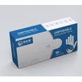 thumbnail image 5 of Guantes desechables de vinilo JAMW 100 piezas Sin látex Sin polvo Mediano, 5 of 5