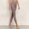 thumbnail image 5 of Jeggings for Women with Pockets, Audhol Women's Denim Yoga Fitness Pants Tummy Control High Waist Pull on Stretchy Jeans Jean Leggings for Women Brown S, 5 of 7
