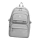 thumbnail image 2 of Mochila ligera para mujer, de gran capacidad, para libros, de viaje, bolso de mano ligero Gris claro, 2 of 9