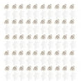 thumbnail image 1 of Botón Del Perno Prisionero, Remache Seguro De La Forma De Estrella De La Aleación Del Cinc, Para El Equipaje De Los Cinturones De La Ropa De Los Bolsos De Cuero ANGGREK Blanco, 1 of 8