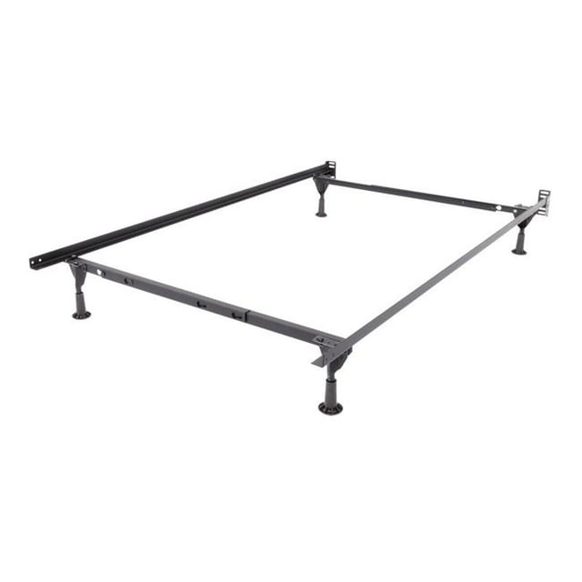 Glenwillow Home I-34G Insta-Lock Bed Frame with Glides - Twin Size & Full Size