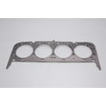 thumbnail image 1 of Cometic Gasket C5248-036 Cylinder Head Gasket MLS For Use With Chevy Small Block With Round Bore; 4.165 Inch Bore; 3 Layer Stainless Steel; 0.036 Inch Compressed Thickness; Single, 1 of 1