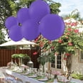 thumbnail image 4 of PMU Premium Latex Balloons - Jumbo Size Balloons for Birthdays, Wedding Parties, Baby Shower, Indoor & Outdoor Party Events & Decoration Supplies - Made in USA, 36 Inch Quartz Purple, Pkg/4, 4 of 6