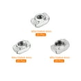 thumbnail image 3 of Uxcell M3/M4/M5 60Pcs T Nut Sliding T Slot Nut Fastener Carbon Steel Nickel Plated, 3 of 5