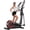 Black-15.5" Stride & Auxiliary Handle, variant on Magnetic Elliptical Machine for Home, 8 Resistance Levels, 12" Stride, LCD Display, 330 lb Capacity
