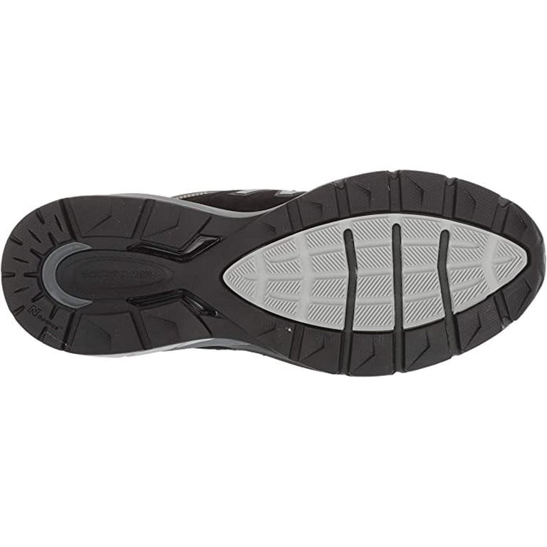 New Balance M990BK5: Men's 990BK5 Black/Silver Sneaker - Walmart.com