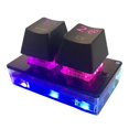 thumbnail image 1 of Tholdsy USB C Wired Mini 2 Key Backlit Game One LED Keypad Handed RGB Juegos de teclado y mouse para computadora Negro, 1 of 1