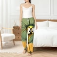 thumbnail image 4 of Salouo Quirky Cartoon 123 Print Women's Pajama Pants Casual Loose Sweatpants PJs Flowy Pants Drawstring Palazzo for Women Wide Leg Pants Lounge Pajama -Medium, 4 of 8
