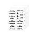 thumbnail image 5 of nipocaio 132 Spice Jar Labels Pantry Labels for Containers Preprinted Kitchen Labels Waterproof Pantry Label Seasoning Spice Labels, 5 of 5