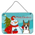 thumbnail image 1 of Caroline's Treasures - Muñeco de nieve con bóxer para colgar en la pared o en la puerta BB1843DS812, 8HX12W Caroline's Treasures BB1843DS812, 1 of 1