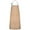 Orange and White, variant on Red Black Checkered Pattern Apron-Garden Aprons for Women with Pockets-Cotton Linen Waterproof Kitchen Cooking Gardening Aprons Adjustable for Kitchen,Cooking,BBQ and Salon 33x27 Inch