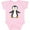 AD-Pink, variant on Inktastic Penguin Boys or Girls Baby Bodysuit