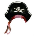 thumbnail image 1 of Pirate Skull Bones Cap Hat Watercolor Picture Art Mural Custom Wall Decal Vinyl Sticker 20 Inches X 24 Inches, 1 of 1