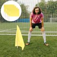 thumbnail image 4 of 4pcs Referee Flag Command Flags Race Conducting Flags Hand Flags Match Referee Flag, 4 of 8