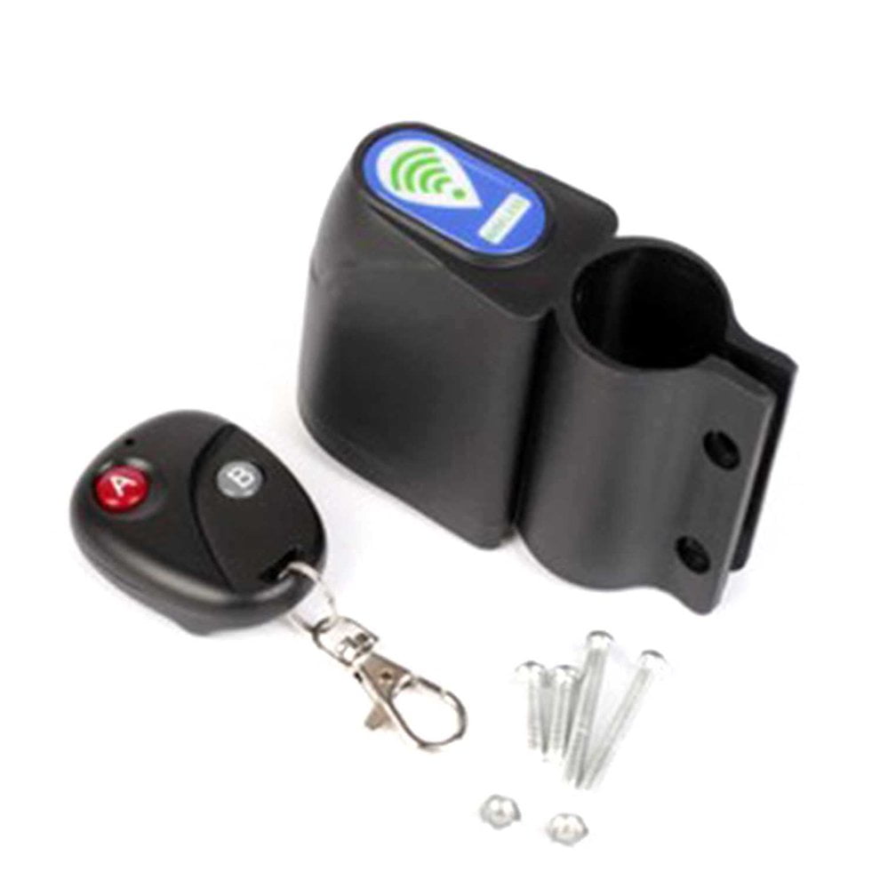 Anti Theft Alarm Car Lock Alarm Lock Security Protection Black Mountain