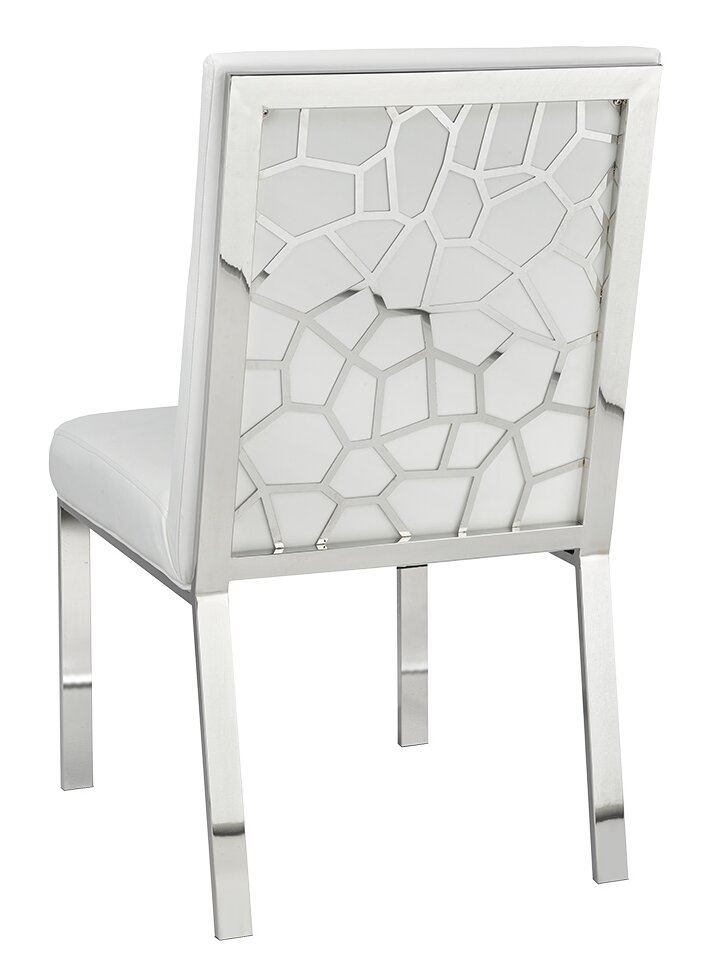 Almodovar Modern Premium Upholstered Dining Chair, Back Style: Solid back, Adult Assembly Required: Yes - image 3 of 6