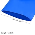 thumbnail image 3 of Uxcell Battery Wrap 12.8" Width 39.37" Heat Shrink Tube Wraps for Big Battery Pack Blue, 3 of 5