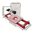 thumbnail image 6 of EpheyFIF 2 In 1 Router Base Aluminum Router Base Diy Applications Lightweight Design, 6 of 8