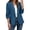 Blue, variant on Blazers for Women Shawl Collar 3/4 Sleeve Open Front Work office Suit Jackets Spring Business Casual Cardigan Coat Yellow