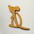 thumbnail image 2 of Zmeidao Wooden Brooch Pin With Cute Image Design Brooch, Sweater Clip, Vintage Shawl Pin Natural Wooden Brooch Pin, 2 of 5